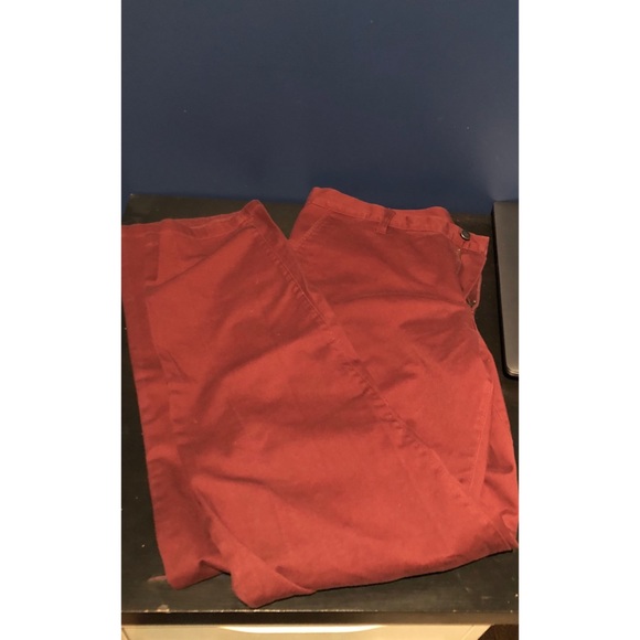 Oxblood Red RVCA Pants - Picture 5 of 9